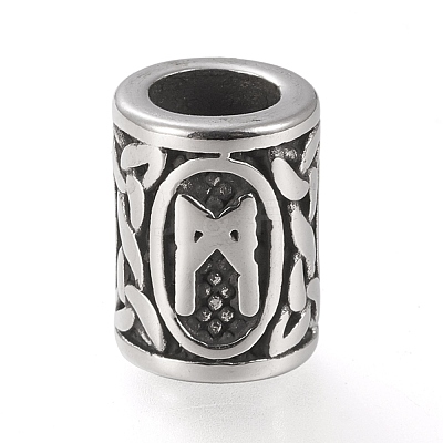 304 Stainless Steel Beads STAS-H460-02AS-1