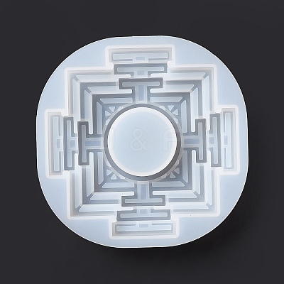 DIY 3 Layers Labyrinth Food-grade Silicone Molds LS-SIMO-D001-07-1