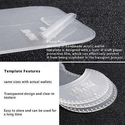 Waist Bag Acrylic Template TOOL-NB0001-22-1