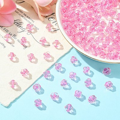 Transparent Acrylic Beads TACR-S154-20A-82-1