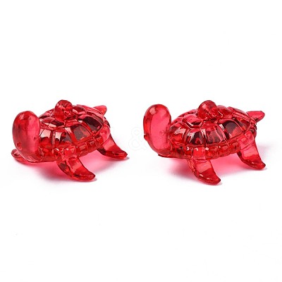 Transparent Acrylic Pendants TACR-N014-004-1