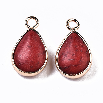 Synthetic Turquoise Pendants G-S359-279D-1