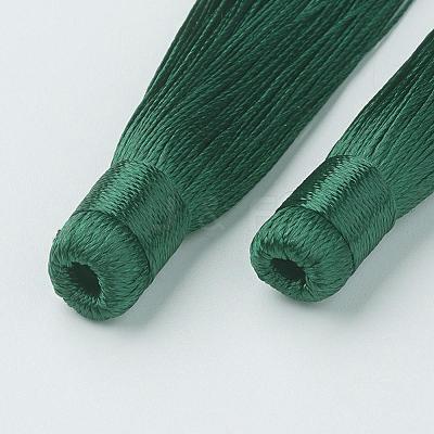 Nylon Tassels Big Pendant Decorations HJEW-G010-B09-1
