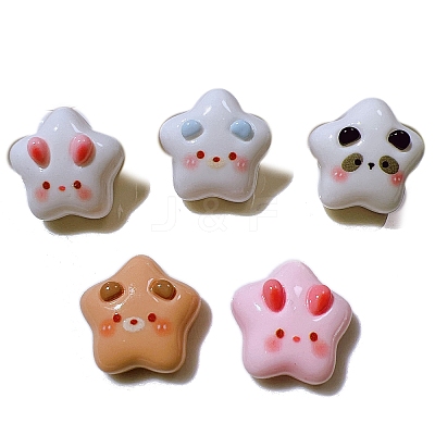 Cartoon Resin Cabochones PW-WG19164-01-1