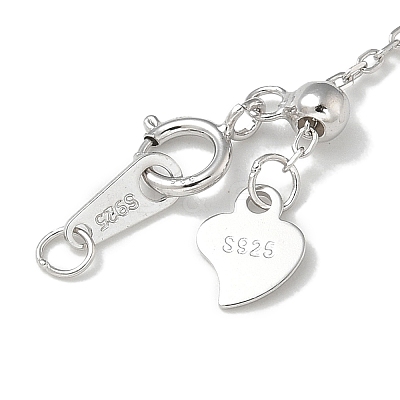 S925 Sterling Silver Chain Extender STER-R003-06P-1