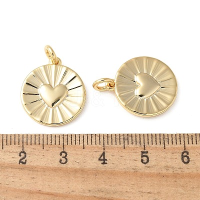 Brass Pendants KK-Q031-36G-1