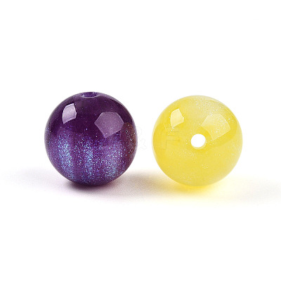 Opaque Resin Beads X1-RESI-N042-16mm-13-1