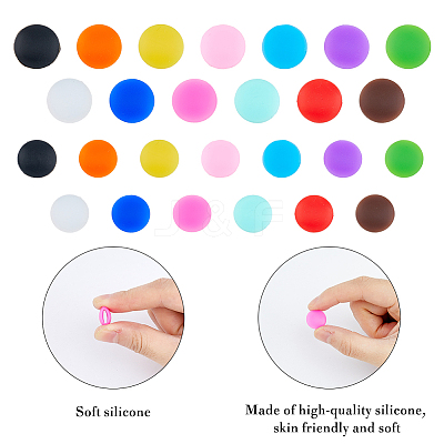 52 Pairs 26 Style Silicone Eyeglasses Ear Grip FIND-HY0003-28-1