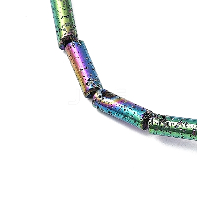 Electroplated Natural Lava Rock Beads Strands G-K388-03A-09-1