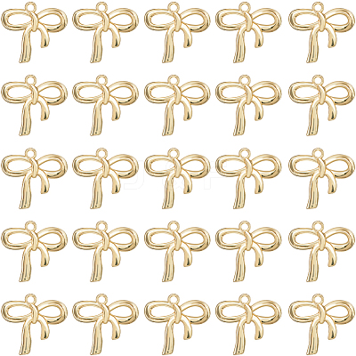 100Pcs Rack Plating Alloy Pendant FIND-SC0012-66-1