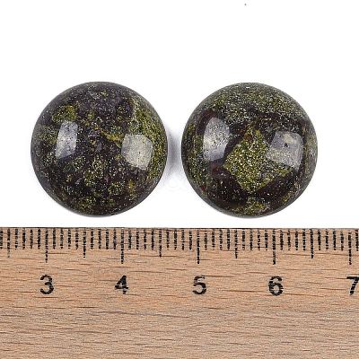 Natural Dragon Blood Cabochons G-T020-18mm-39-1
