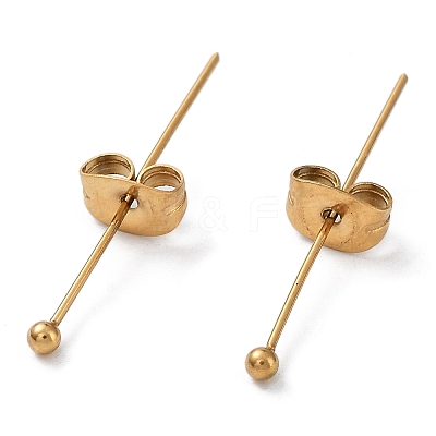 Ion Plating(IP) 304 Stainless Steel Ball Head Pins STAS-L238-007B-G-01-1