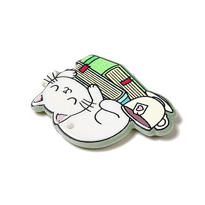 Printed Acrylic Pendants SACR-F005-01C-1