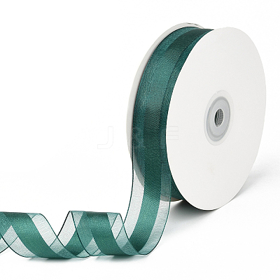 1Roll Solid Color Organza Ribbons ORIB-CY0001-02F-1