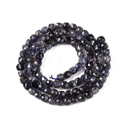 Natural Iolite Beads Strands G-N342-112A-1