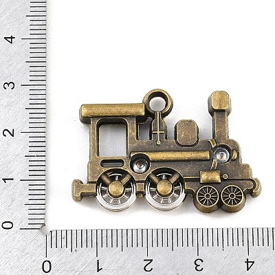 Tibetan Style Alloy Pendants AL-CBA2376-17AB-1
