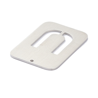 Non-Tarnish 304 Stainless Steel Pendants STAS-K216-49U-P-1