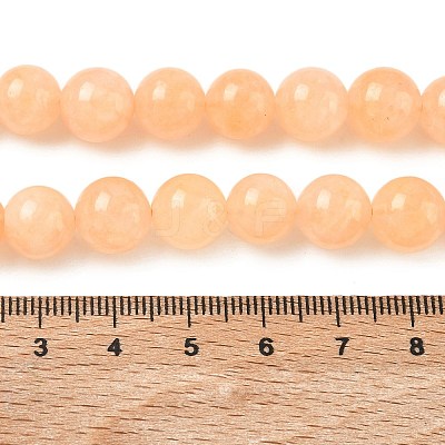 Dyed Natural Malaysia Jade Beads Strands G-G021-02C-23-1