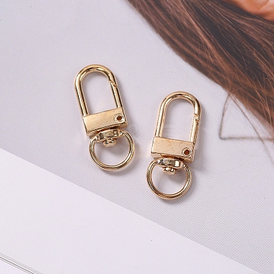 Zinc Alloy Lobster Claw Swivel Clasps X-PW-WG80182-01-1