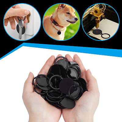 40Pcs Aluminum Keychain KEYC-NB00039-1