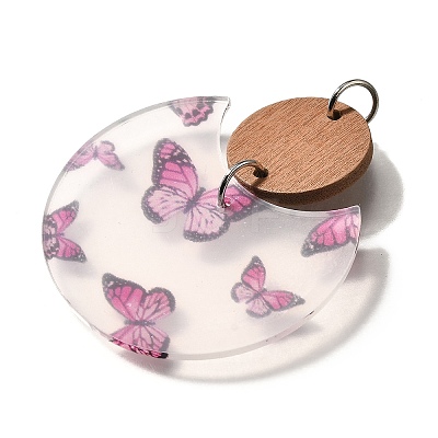 Printed Acrylic Pendants FIND-B045-19A-1