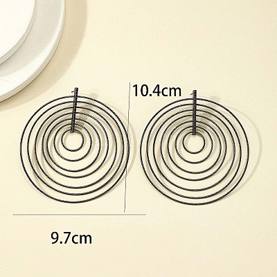 Iron Stud Earrings FS-WGEA79B-03-1