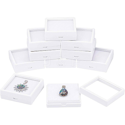 Acrylic Jewelry Box LS-CON-WH0074-02A-1