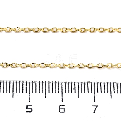 2MM 304 Stainless Steel Cable Chain Necklaces for Men Women NJEW-G160-05G-01-1