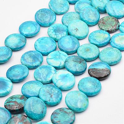 Natural Variscite Bead Strands G-P300-20-20mm-1