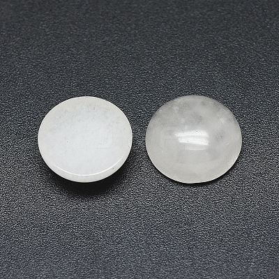 Natural White Jade Cabochons G-G788-A-11-1