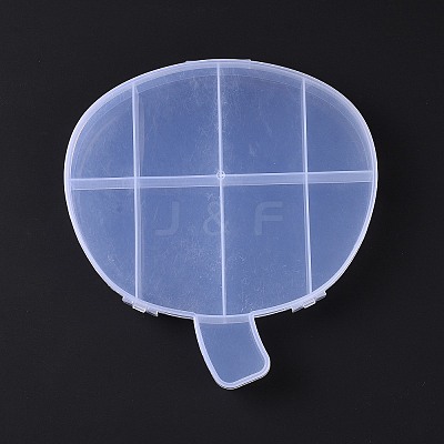 9 Grids Transparent Plastic Box CON-B009-04-1