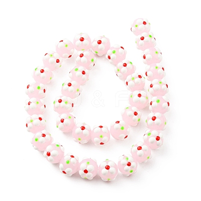 Handmade Lampwork Beads Strands LAMP-A154-05M-1