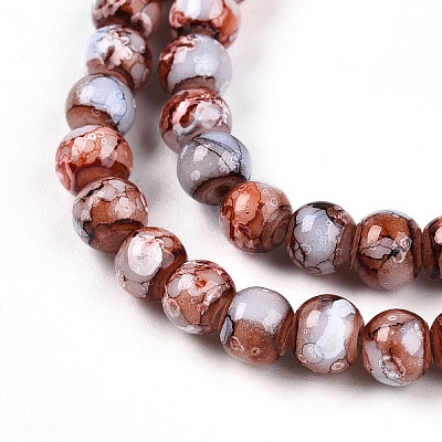 Baking Paint Glass Beads X1-DGLA-N003-4mm-A03-1