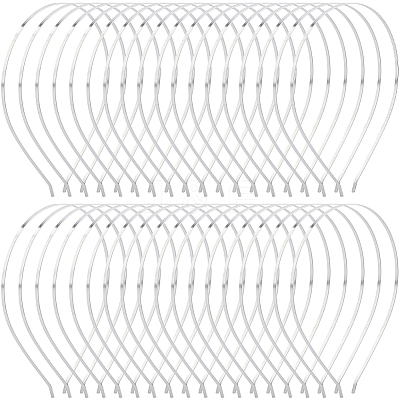 36Pcs Iron Hair Band Findings OHAR-OC0001-11-1