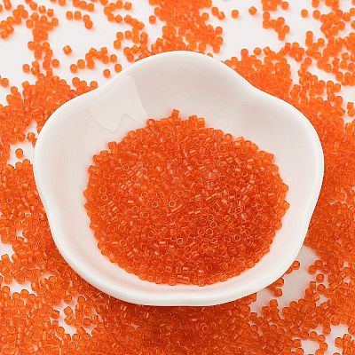 Transparent Colours Glass Seed Beads SEED-S042-11B-09-1