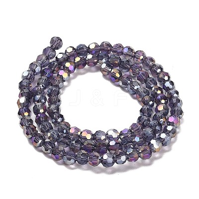 Transparent Glass Beads EGLA-A035-T4mm-B15-1