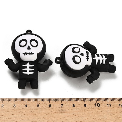 Halloween PVC Plastic Big Pendants FIND-I069-01D-1