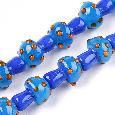 Handmade Lampwork Beads X1-LAMP-N024-09B-1