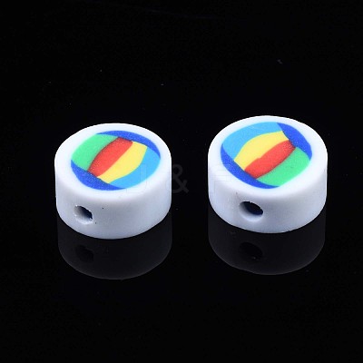 Handmade Polymer Clay Beads CLAY-N007-005-07-1