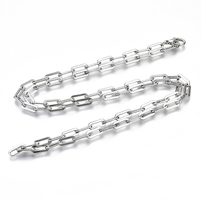 Brass Paperclip Chains MAK-S072-15B-P-1