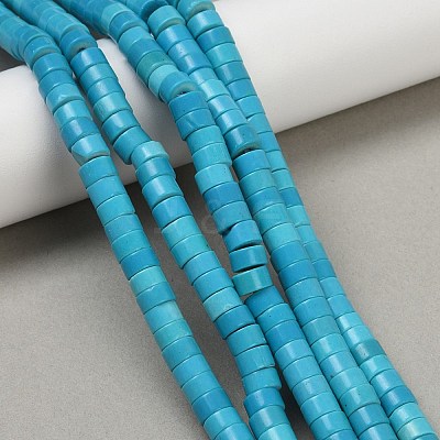 Synthetic Turquoise Beads Strands G-V003-A01-03-1