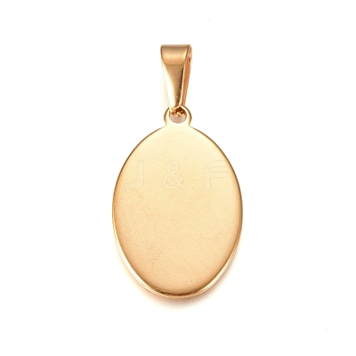 304 Stainless Steel Pendants STAS-I135-30G-1