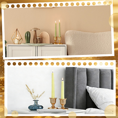 24Pcs Resin Candle Holder AJEW-WA0003-83-1