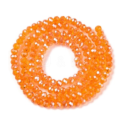 Electroplate Glass Beads Strands LS-EGLA-A044-T2mm-A25-1