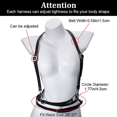 Adjustable Retro Imitation Leather Y-Shaped Heavy Duty Suspenders AJEW-WH0314-94-1