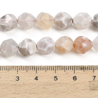 Natural Agate(Dyed & Heated) Beads Strands G-K425-B09-01-1
