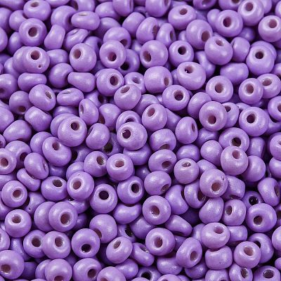 8/0 Baking Paint Glass Seed Beads X1-SEED-M012-02A-47-1