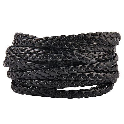 5M 3-Ply PU Leather Braided Cord LC-GF0001-12D-1