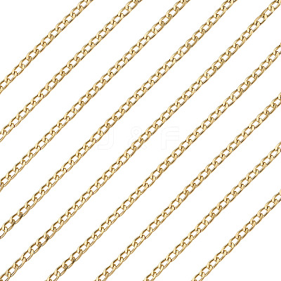 Oxidation Aluminum Curb Chains CHA-TA0001-18G-1