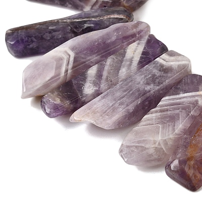 Natural Amethyst Beads Strands G-S386-D16-1